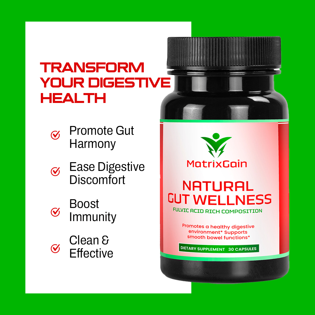 Natural Gut Wellness Capsules